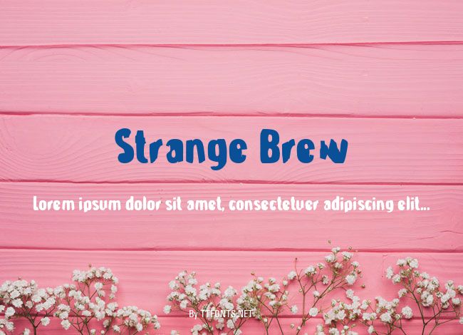 Strange Brew example